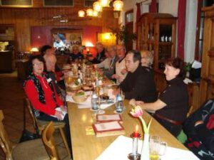 Stammtisch für Aktive im Gasthaus Kiesgrube