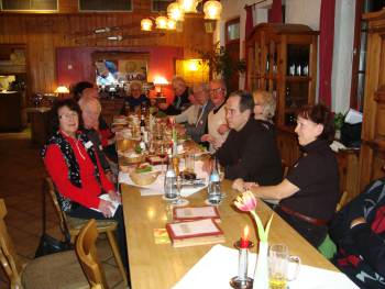 Stammtisch für Aktive im Gasthaus Kiesgrube