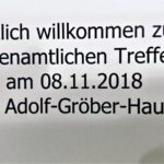 Dankeschön-Essen für Ehrenamtliche des Adolf-Gröber-Hauses in Weingarten