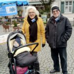 Infostand auf dem Holzmarkt