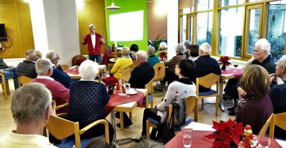 Mitgliederversammlung 2019 mit Vortrag von Herrn Ulrich, DRK Ravensburg, zum Thema: „Lange und sicher zu Hause leben.“